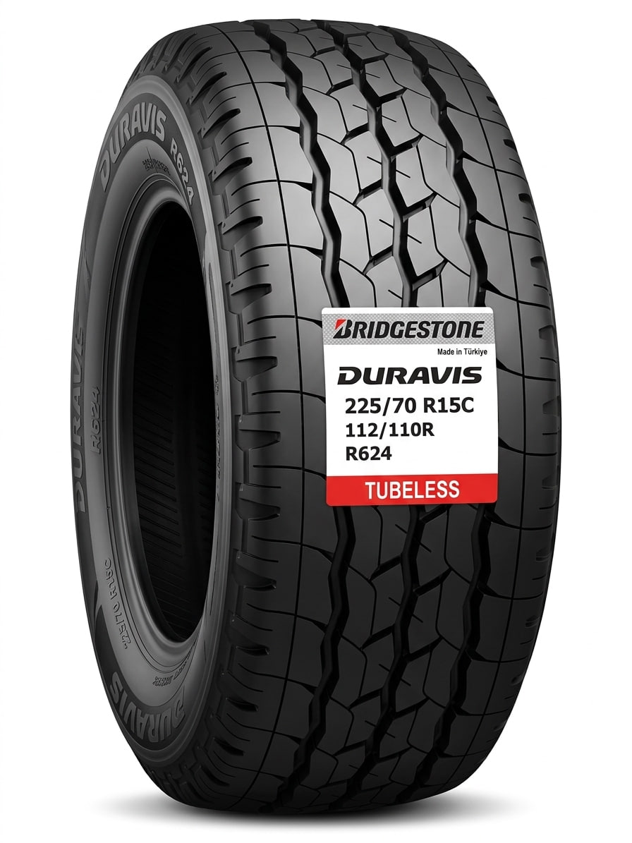 225/70R15 - 8PR - TUR - R624 - BRIDGESTONE بريدجستون تركي