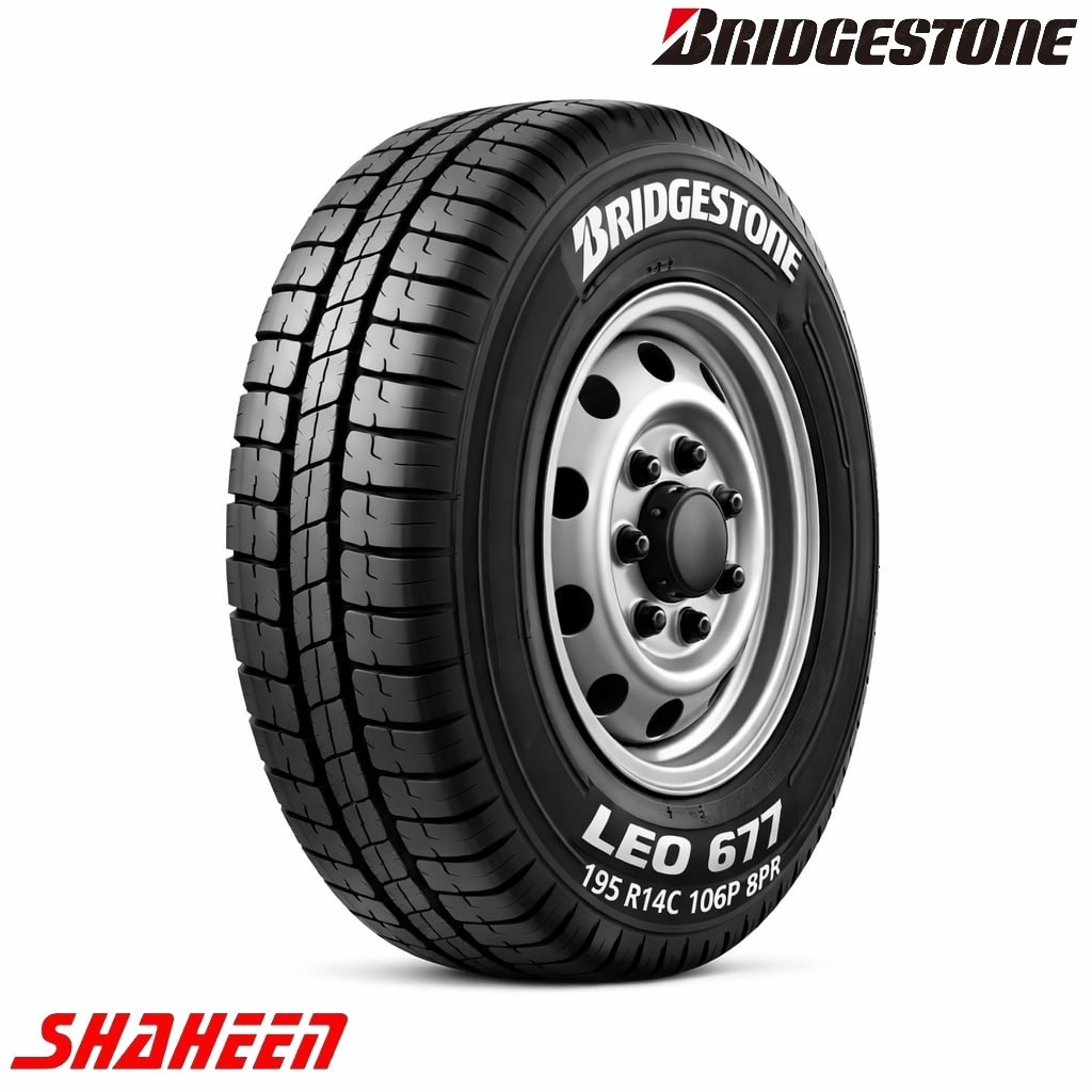 195/8R14 - 8PR - L677 - TUR - BRIDGESTONE بريدجستون تركي