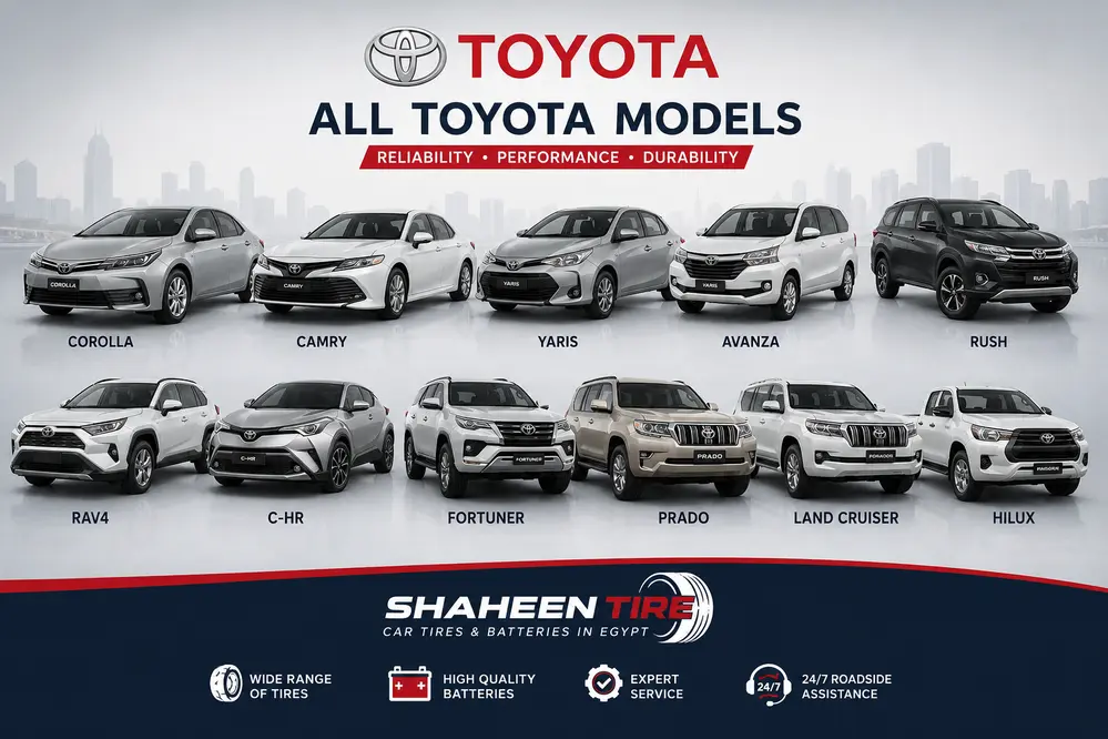 Best Tires and Batteries for Toyota Cars 
